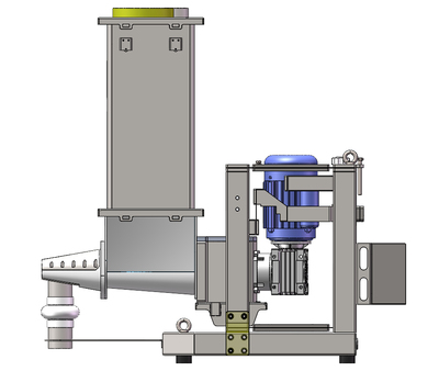 锥形双螺杆失重喂料机
